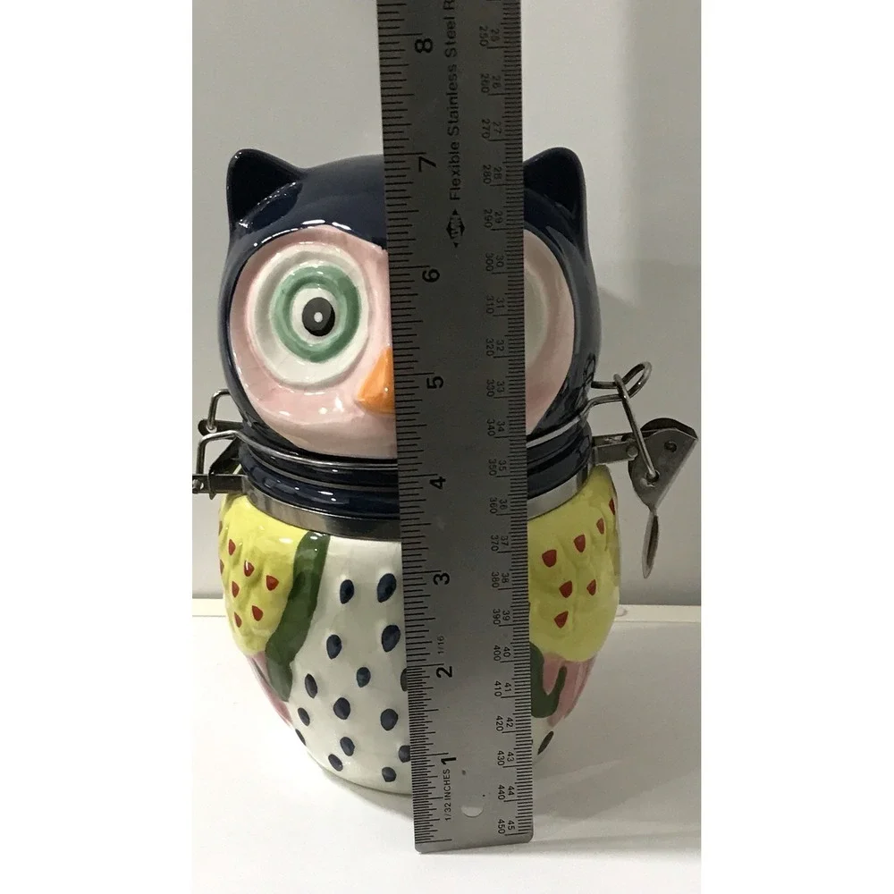 Boston Warehouse Trading Hinged Owl Storage Canister